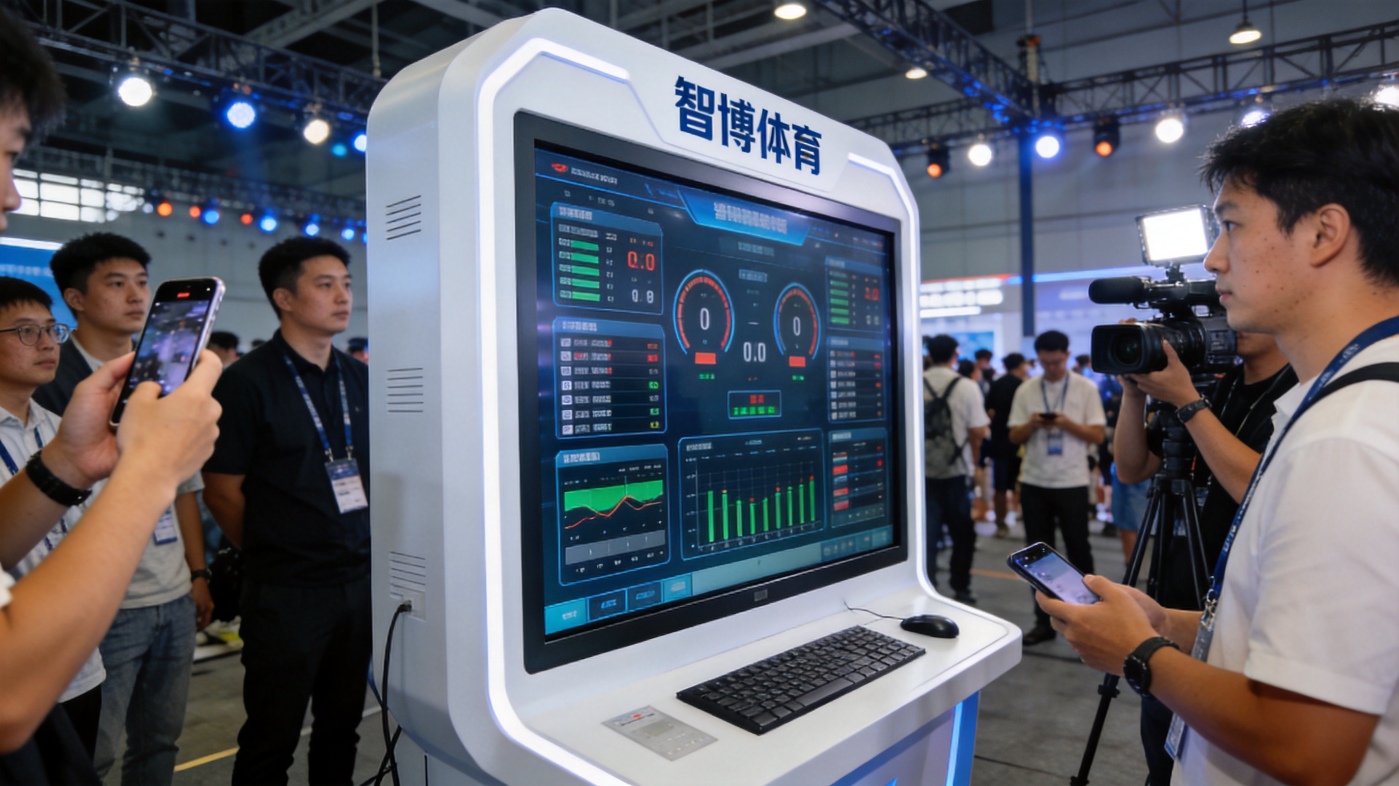 智博1919体育数据仪表盘界面，展示实时比分与赛事统计